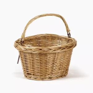 Panier de vélo enfant en osier