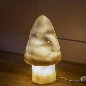 Home kids – Lampe veilleuse « Petit Champignon » mordoré