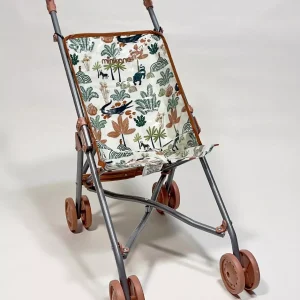 *Poussette poupée avec assise en coton enduit Amazone