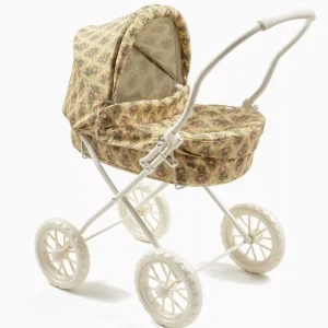 Landau rétro « Séraphine » pour poupées et poupons