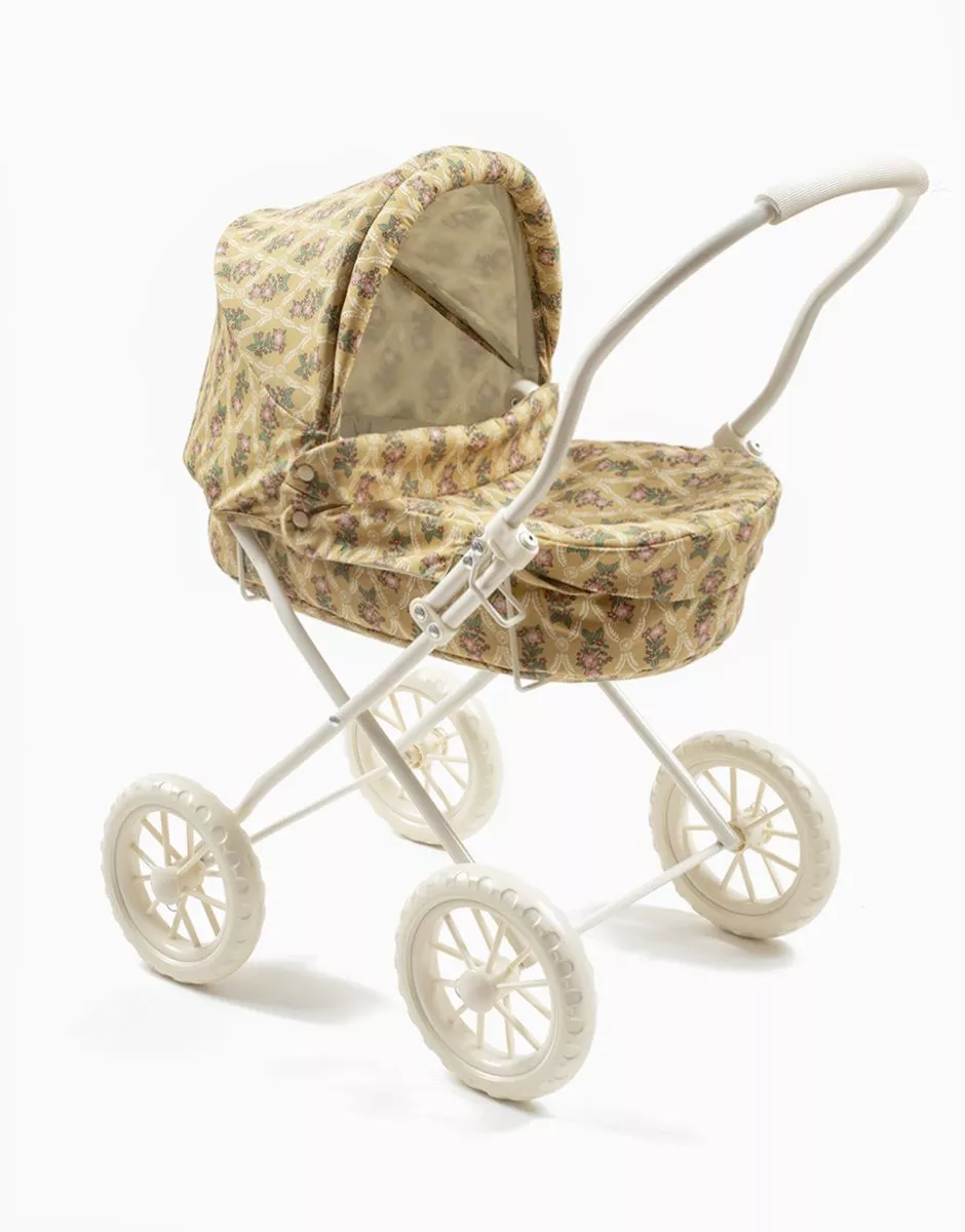 Landau rétro « Séraphine » pour poupées et poupons