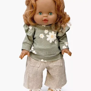 Juliette, poupée Gordis 34cm habillée de son ensemble Liliane Marguerites