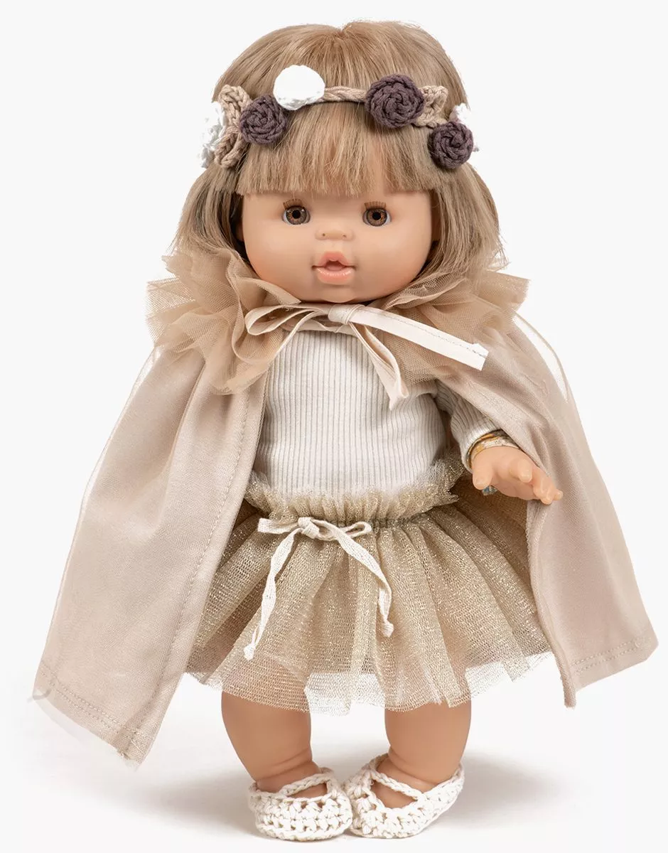 Tutu court Alicia avec nouettes doré – Image 2