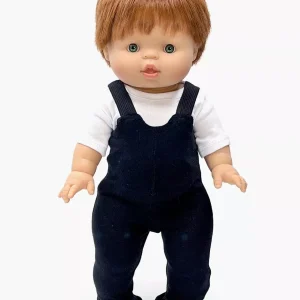 Raphaël, poupon Gordis 34cm habillé de son ensemble de danse Hugo en lycra noir