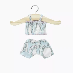 Amigas – Maillot de bain rétro 2 pièces Future is bright avec pochon