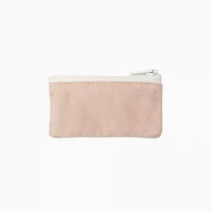 Mini trousse Talia pour poupée en milleraie saumon