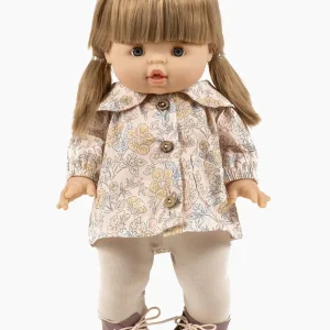 Gordis – Ensemble “Back to school” fille avec blouse Célia et legging en jersey lin, Minikane