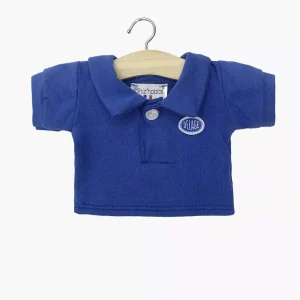 Minikane X Delage – Polo Patrick en jersey bleu