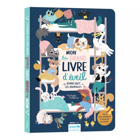 MON TRES GRAND LIVRE D’EVEIL – BONNE NUIT LES ANIMAUX