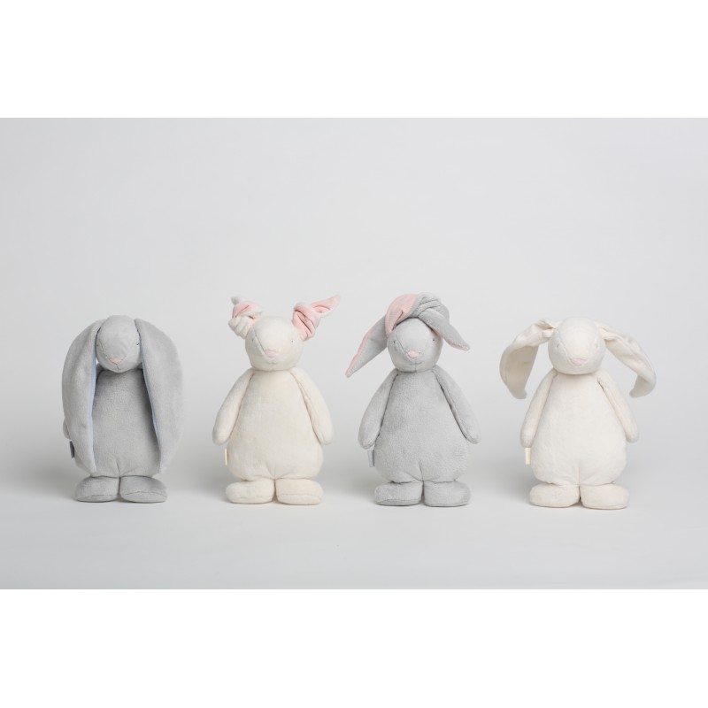 LAPIN MOONIE – crème et rose – Image 2