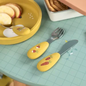 Set de Couverts Bébé Trois Petits Lapins – Moulin Roty