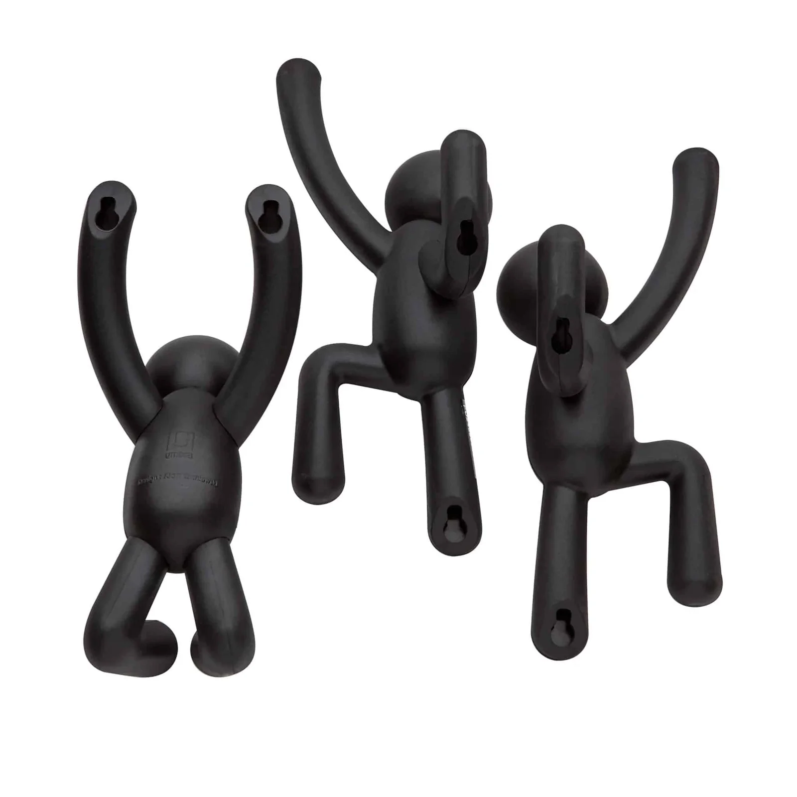 Set de 3 Patères Buddy Noires – Image 5