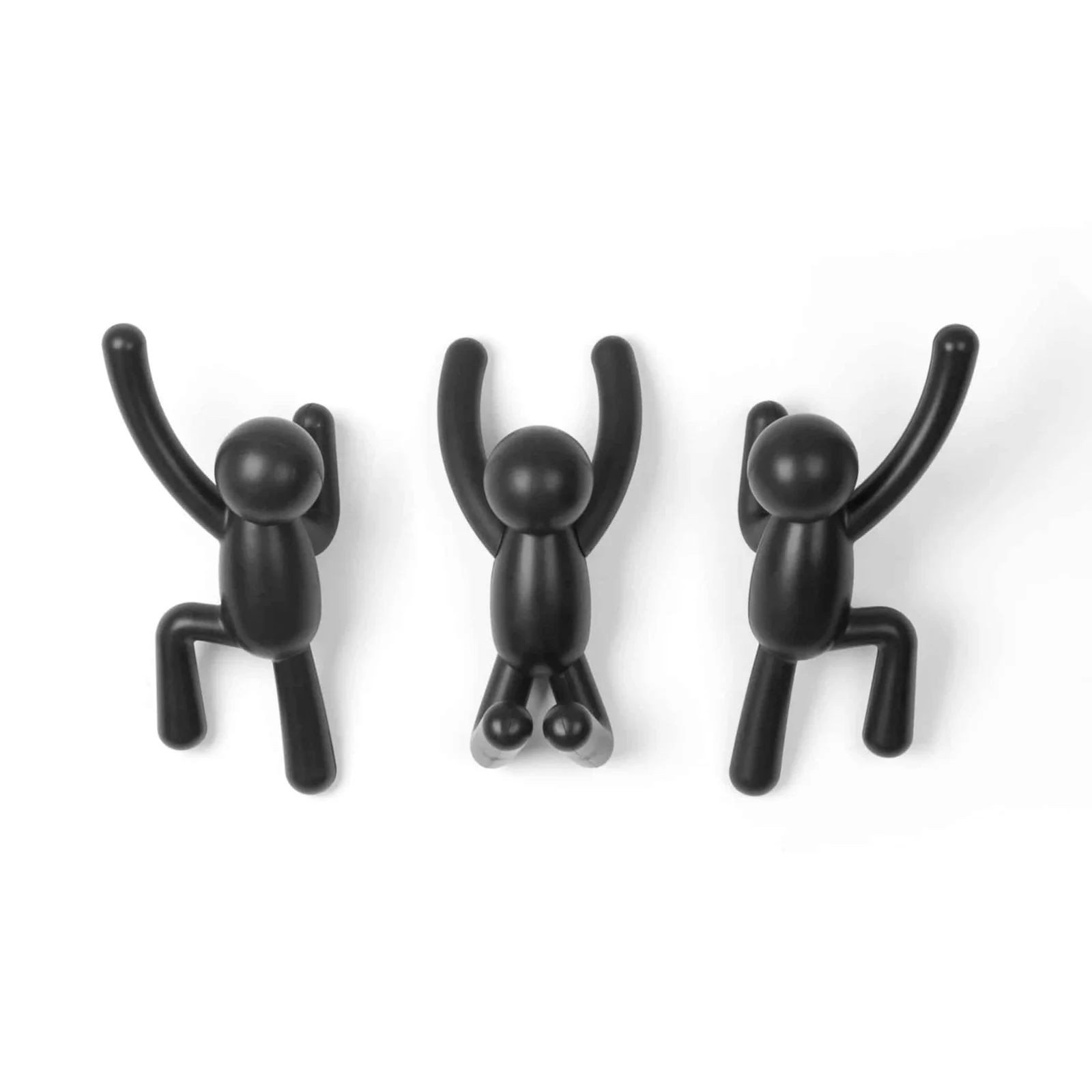 Set de 3 Patères Buddy Noires – Image 4