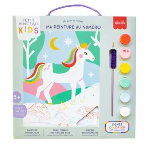 Peinture au Numéro Kids Licorne et Piou, La Petite Epicerie