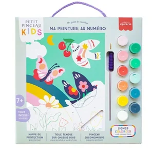 Peinture au Numéro Kids Printemps, La Petite Epicerie