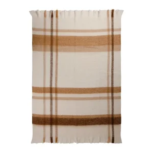Plaid KLOSEN Beige 170×130 cm – SEMA