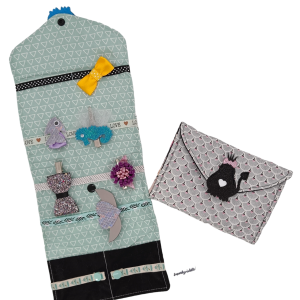 Pochette à barrette Miss Papouillou