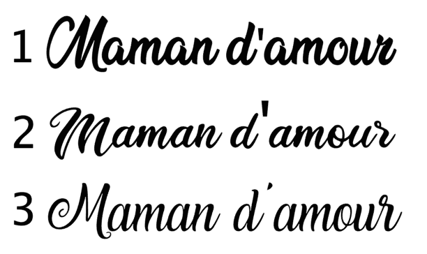 Tablier couleur « lie de vin » à personnaliser – Image 3