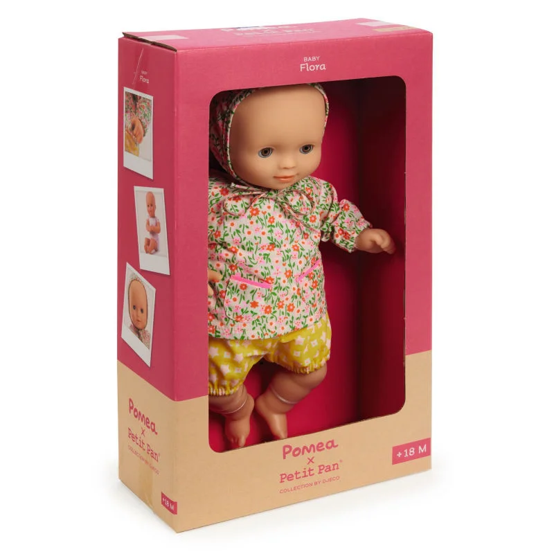 Poupée « Baby Flora » Poméa x Petit Pan, Djeco – Image 2