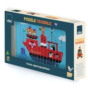 Puzzle 4 Dimensions Les Transports, VILAC