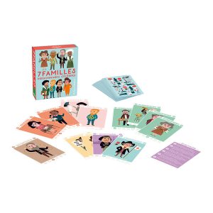Jeu de 7 familles enfants – Personnages célèbres – Vilac