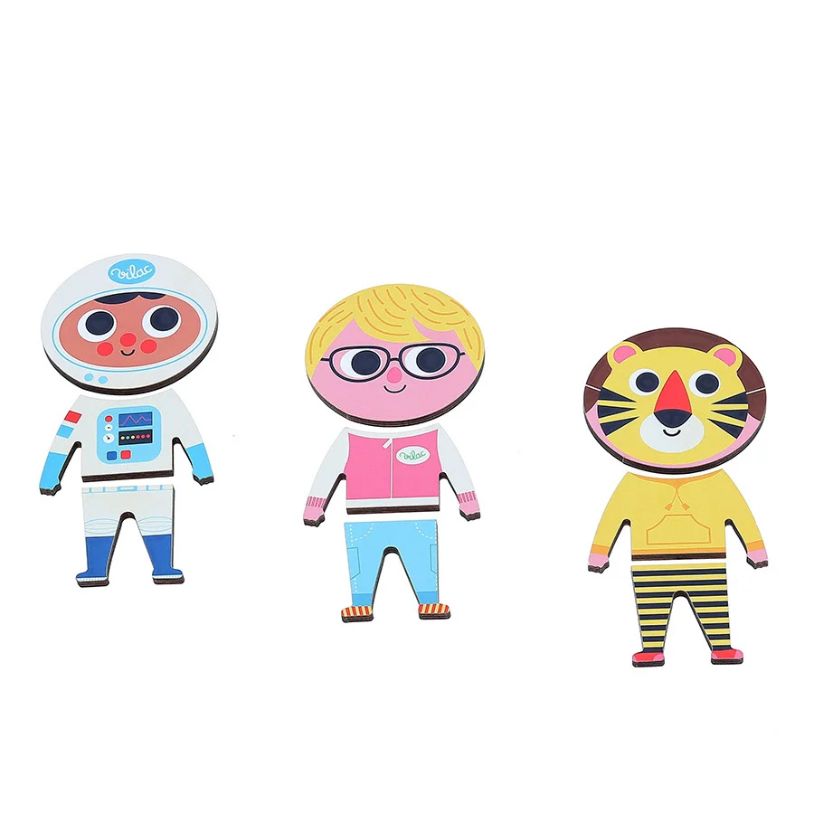 Puzzle Jules à habiller, VILAC – Image 5