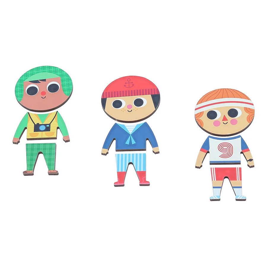 Puzzle Jules à habiller, VILAC – Image 4