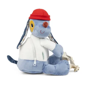 Sac à dos doux Jules le chien, Lilliputiens