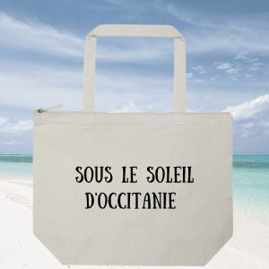 Tote bag personnalisé Sous le soleil d&rsquo;Occitanie