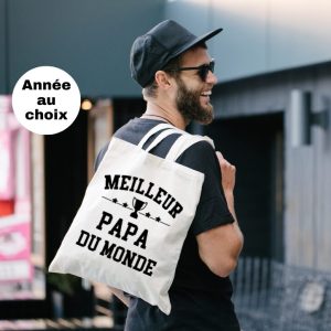 Sac fourre-tout homme meilleur papa