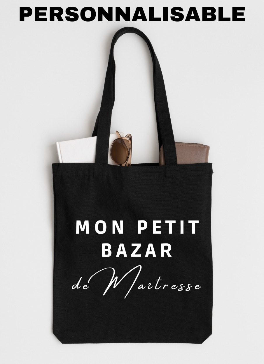 Sac mon Petit Bazar de Maîtresse – Cadeau fin d’année