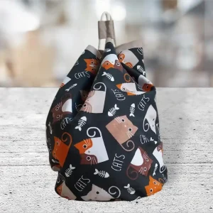 Sac à dos tête de chat