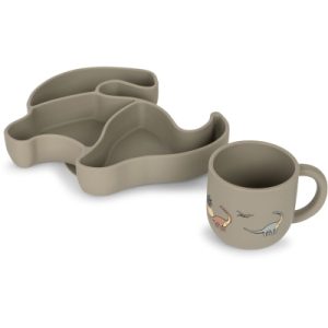 Set assiette et verre | Dinos