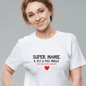 T-shirt super mamie