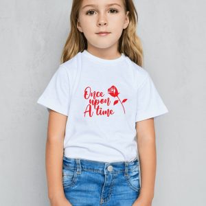 T-shirt personnalisé fille – Once Upon a Time