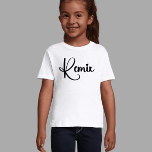 T-shirt fille duo père fille REMIX