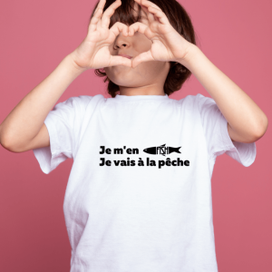 Tee-shirt pêche – Je m&rsquo;en fish je vais à la pêche