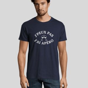 T-shirt J&rsquo;peux pas j&rsquo;ai apéro