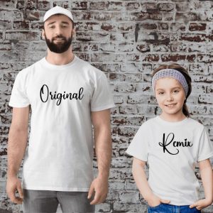 T-shirt homme duo père fille ORIGINAL