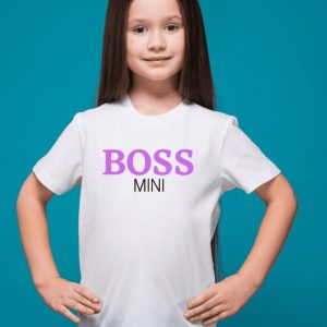T-shirt personnalisé fille – BOSS MINI