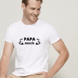 T-shirt personnalisé – Papa muscle