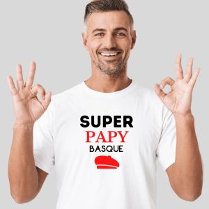 T-shirt super papy Basque
