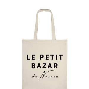 Tote bag le petit bazar de Nounou