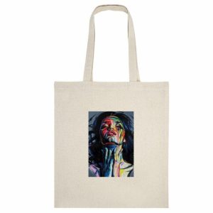 Tote bag sac personnalisé – Portrait d&rsquo;une femme