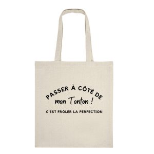 Tote bag personnalisé – Sac en toile Homme – Tonton