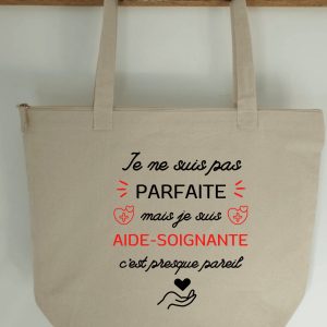 Sac fourre-tout pas parfaite mais aide soignante