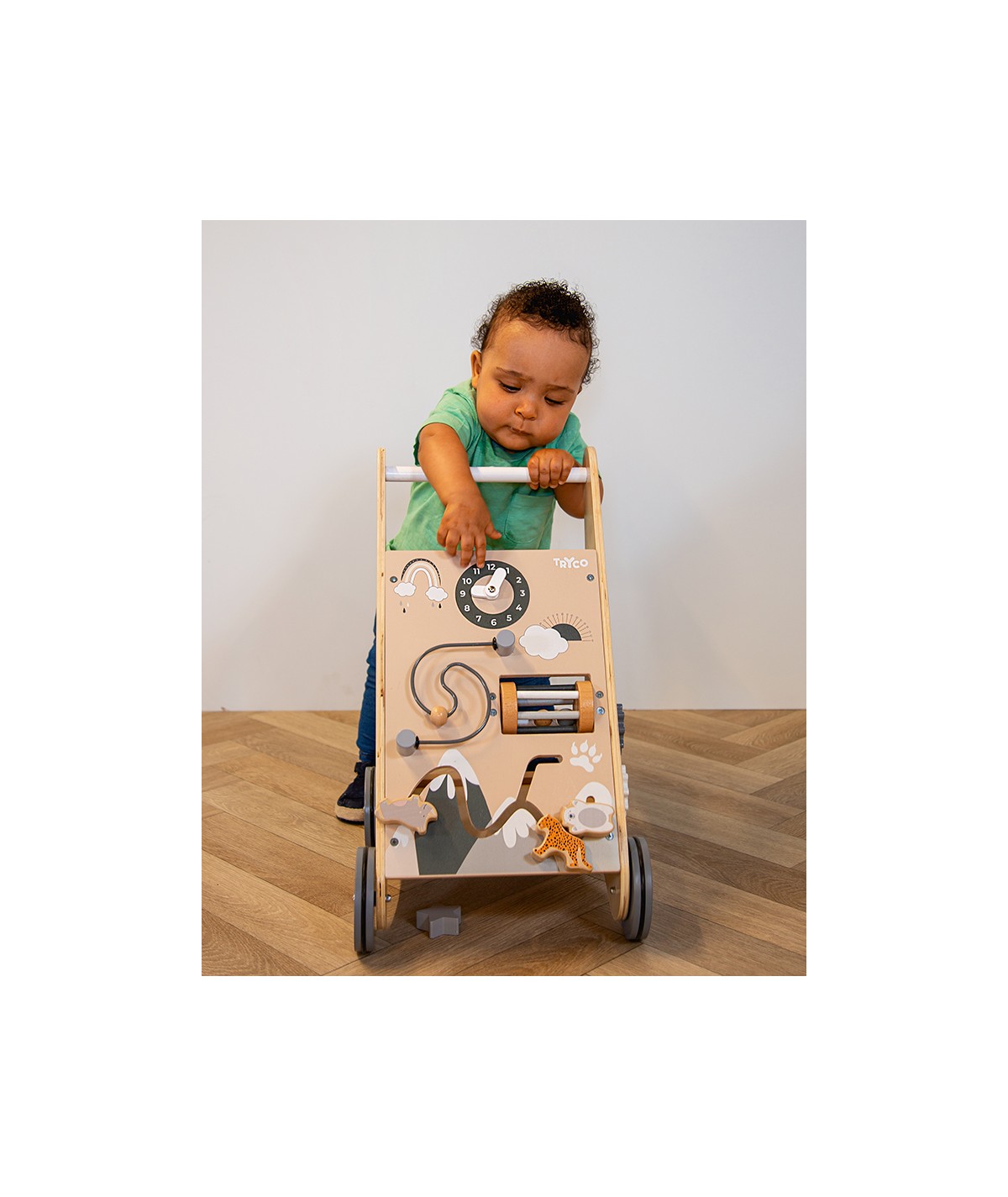 Trotteur d’Activité en Bois pour Bébé – Image 3