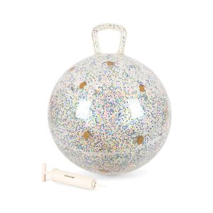 Ballon sauteur paillettes citron – Konges Sløjd