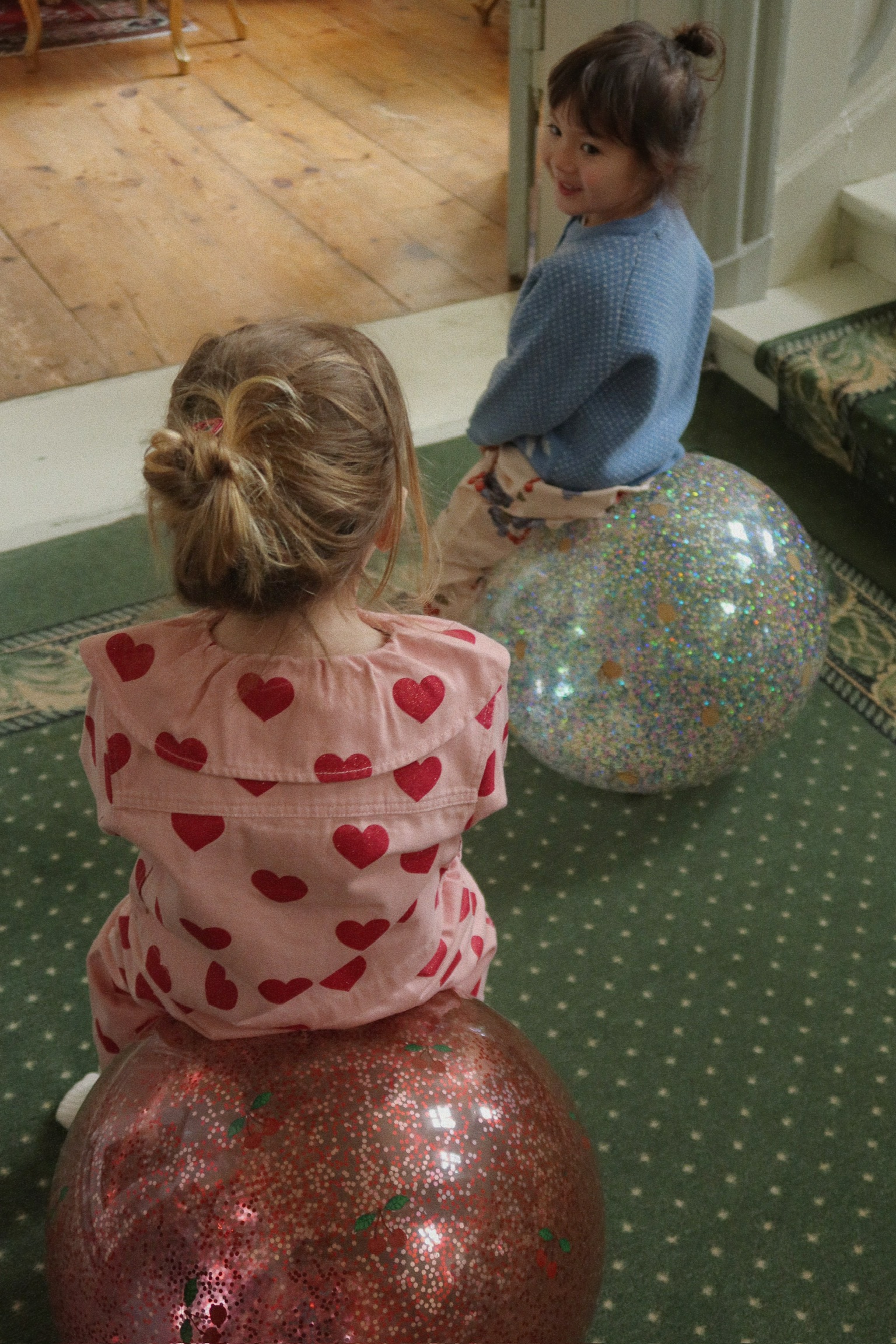 Ballon sauteur paillettes citron – Konges Sløjd – Image 2