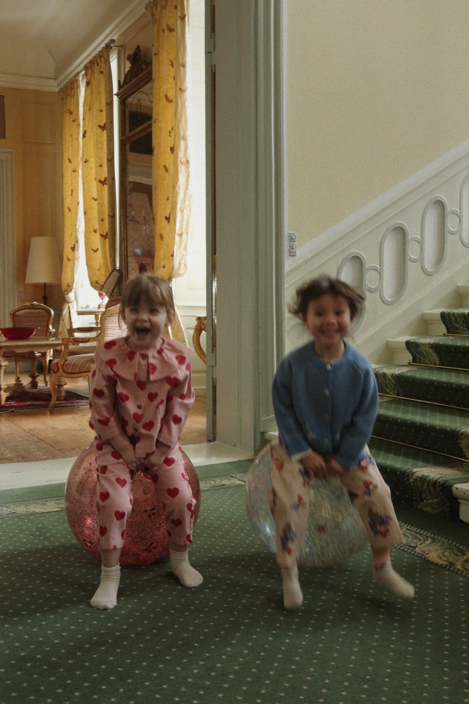 Ballon sauteur paillettes citron – Konges Sløjd – Image 3